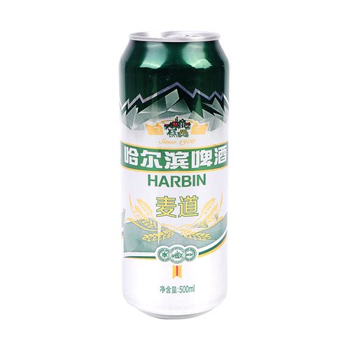 哈尔滨麦道啤酒500ml/听