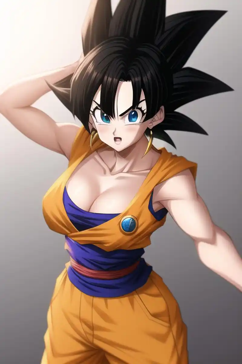 这次给大家展示七龙珠的角色女性化#ai绘画# #人工智能ai技术# #七