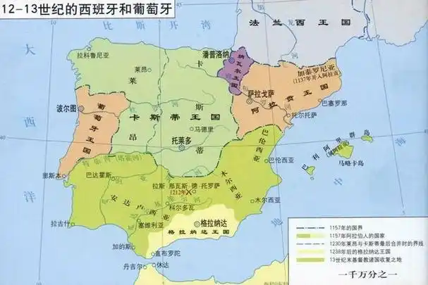 西班牙受控伊斯兰八百年天主教仍是主流犹太摩尔人啥处境