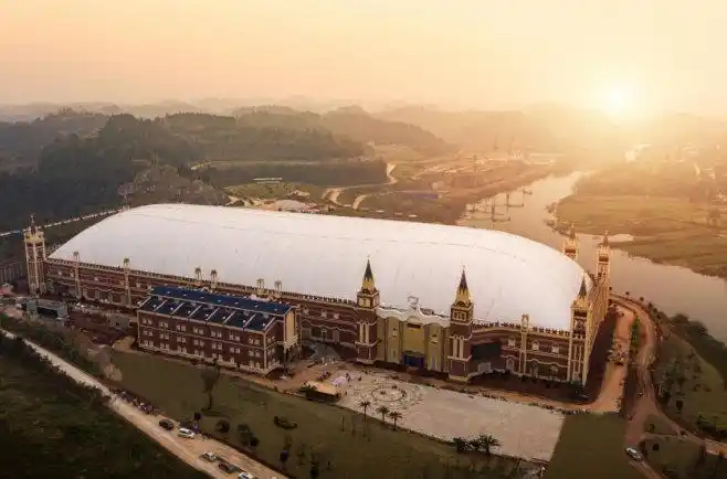 大英县"海洋之心"4月28日试营业,开启全球首创"水上演艺"