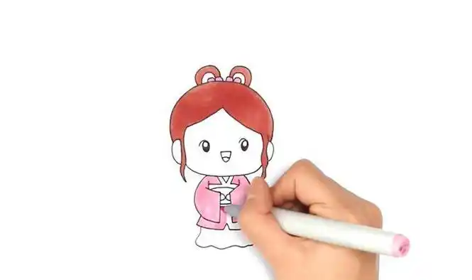 织女的梭子简笔画