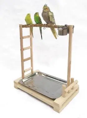 玄凤鹦鹉站架 花椒木鸟架站架 站杆 鹦鹉站架 鹦鹉用品及鸟类用品