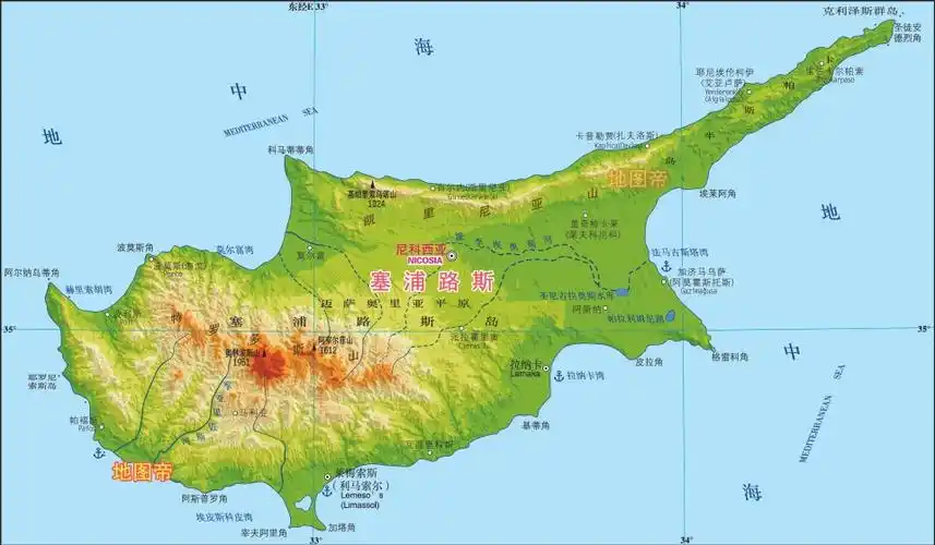 地中海东岸七个亚洲国家为何纷争不断