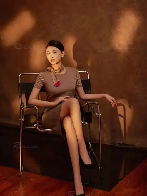 韩亚航空制服照