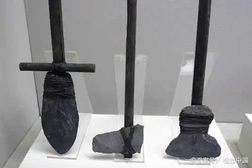 石耜,石刀,石锄,新石器时代 内蒙古