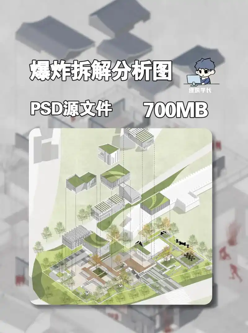 爆炸分析图psd合集 - 抖音