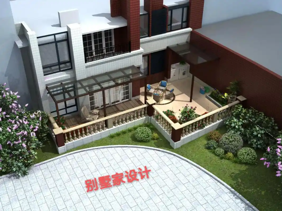 庭园设计!#庭院设计 #农村自建房 # - 抖音