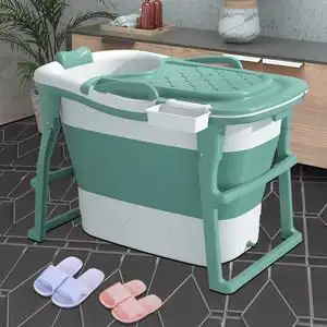 泡澡桶大人折叠加热沐浴洗澡桶家用坐浴盆全身浴桶浴缸成人神器