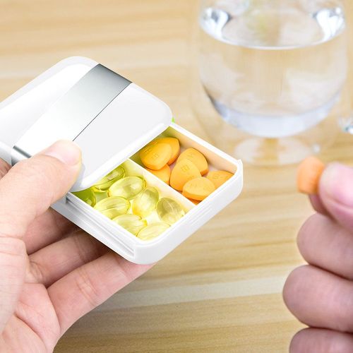 创意随身迷你小药盒密封避光防潮药片药丸分装便携式薬盒药品盒子