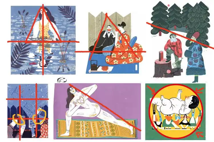初学者学绘画的6个基本构图,这6种构图方式必须要懂