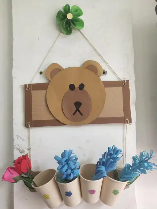 看一眼就能学会的《小熊吊饰》,简单而美观,实用价值也很高呀!