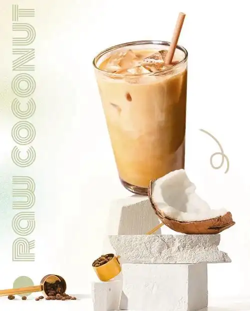 南国生椰拿铁咖啡粉,30年好品牌只做"椰",即泡即饮,好喝不翻车!