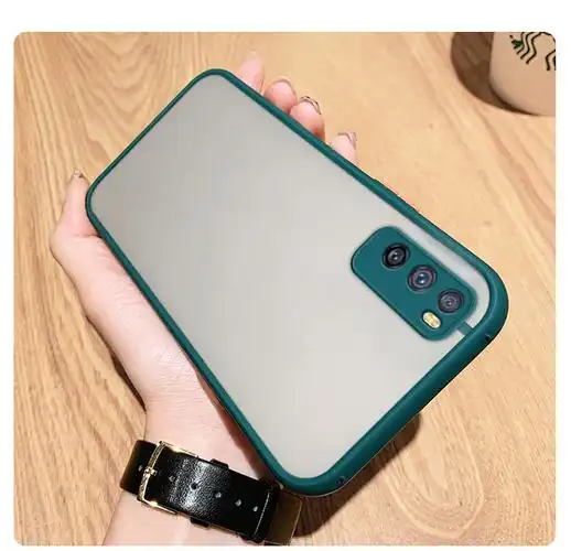 罗科华为畅享20pro手机壳肌肤手感简约半透明磨砂dvcan20全包防摔硅胶