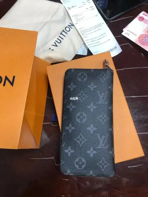 lv男士长款老花钱包m62295