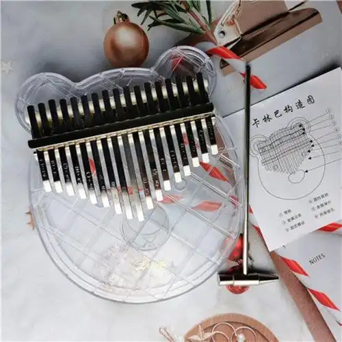 拇指琴卡林巴琴手指琴17音初学者乐器拇指钢琴五指琴