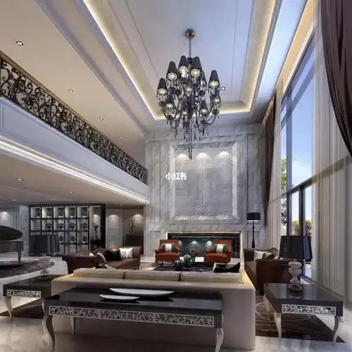 轻奢风800平方案例