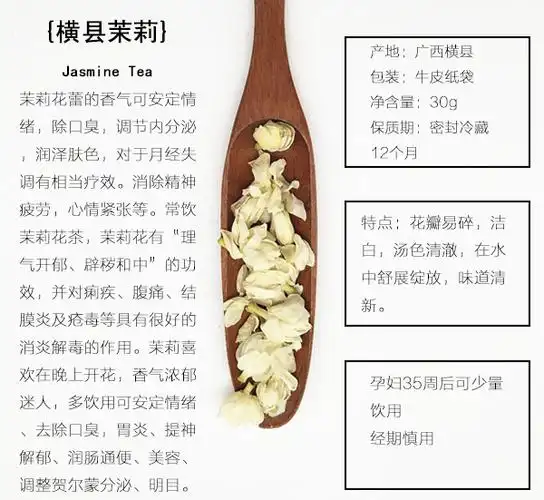 摇滚娘花草茶 茉莉雪球 横县茉莉花茶 无硫特级 茉莉花苞花蕾30g_7折