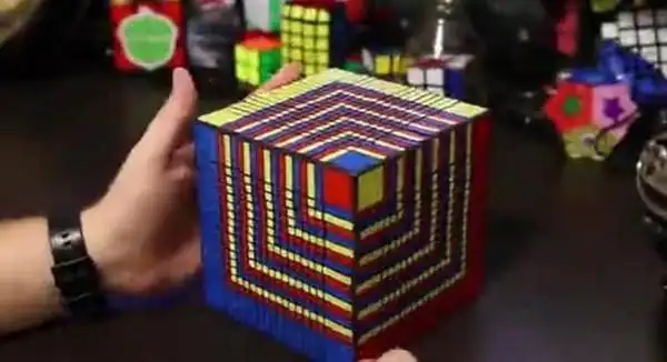 史上最难解的17阶魔方,确定这是给人类玩儿的?
