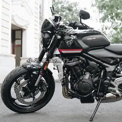 适用于凯旋改装trident660配件三叉戟风挡盖帽配饰