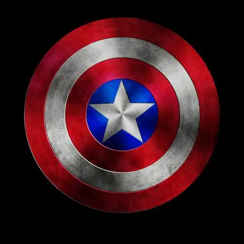 按教程做的美国队长盾牌|平面|图案|ystabsinthe - 原创作品 - 站酷