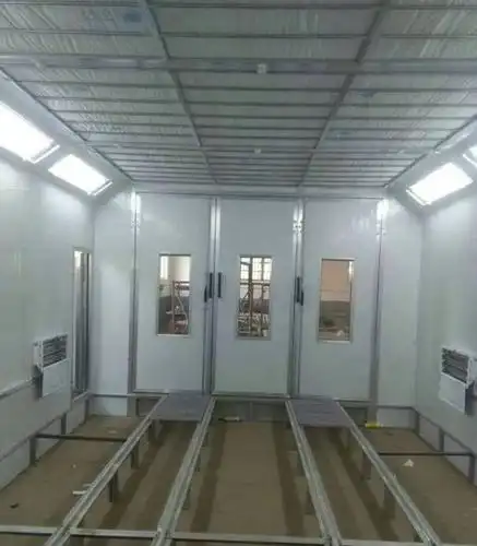 更换汽车烤漆房过滤棉的步骤