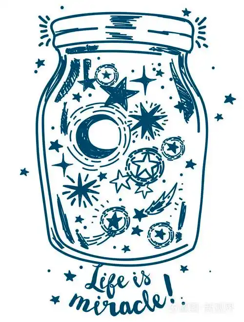星星和月亮里面神奇罐