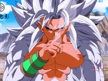 悟空的超强形态"白神",这造型爱了爱了 #漫剪 #动漫剪辑