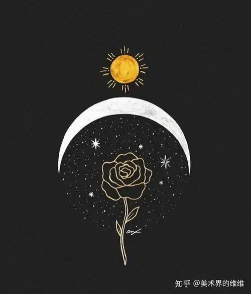 墨尔本画师ameya笔下的黑底小插画创意十足温馨有可爱俏皮藏在画中