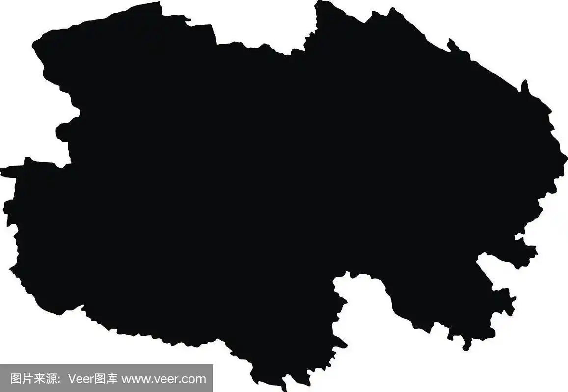 矢量,白色背景,青海省,黑色,轮廓