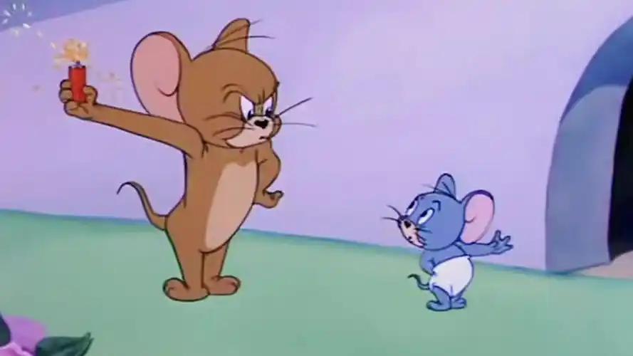 猫和老鼠#小泰菲因该是整个家族的可爱担当了吧