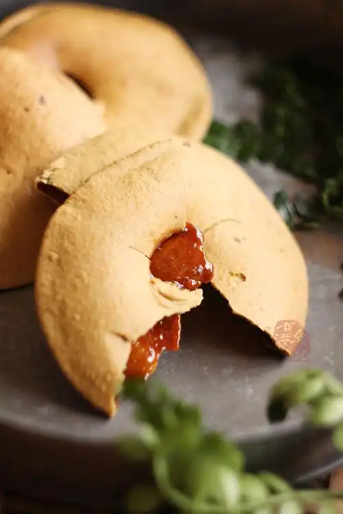 古港食记| 潮汕惠来特产手工红糖肚脐饼双炉饼传统小吃零食200g