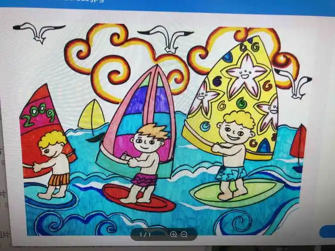 其它 四年级美术考试复习 写美篇画一画:请把你记忆深刻的体育比赛