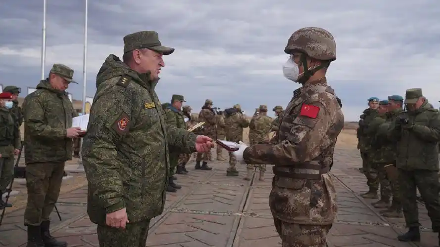 "和平使命-2021"联合反恐军事演习闭幕