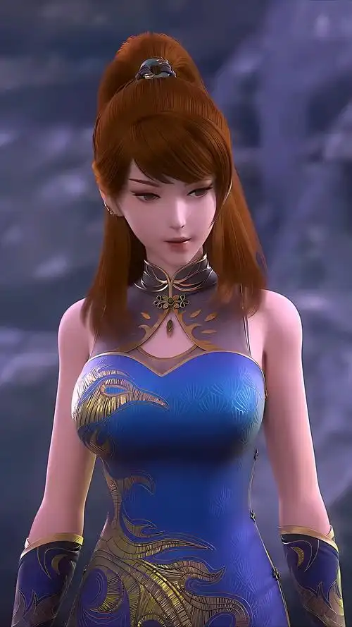 动漫《妖神记》肖凝儿高清动态壁纸:被称为"冰美人" #动漫推荐 #国漫