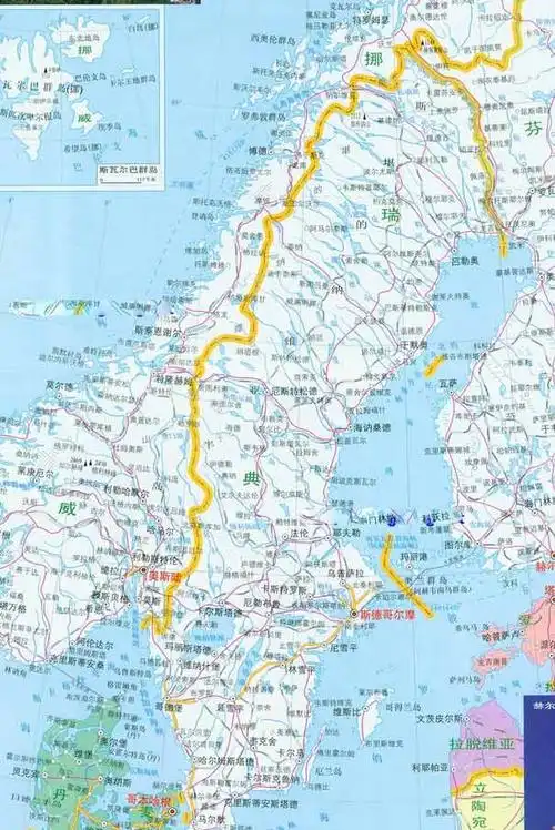 瑞典旅游地图您的位置:吾爱首页>目的地指南> 瑞典家庭团聚签证-全国