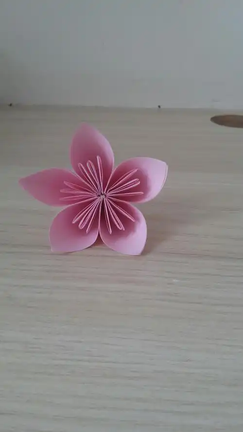 巧手手工——折纸小樱花