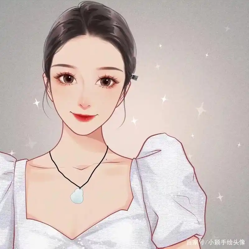 精致女生头像,美好的季节,唯美的手绘漫画头像