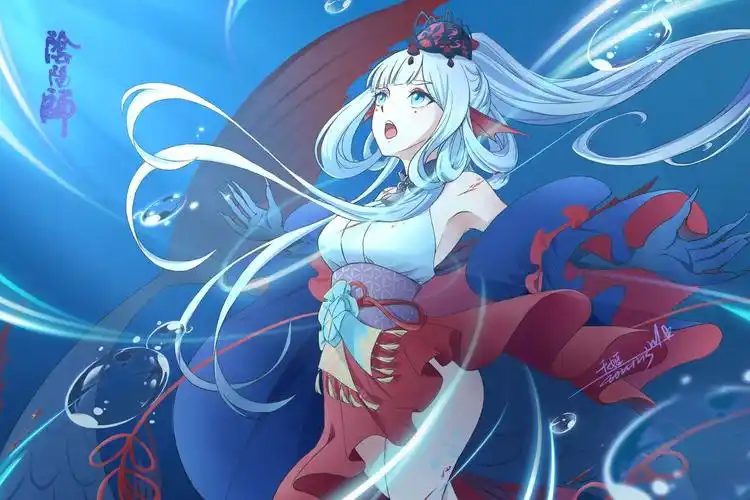 千姬-壁纸阴阳师原创作品-触站