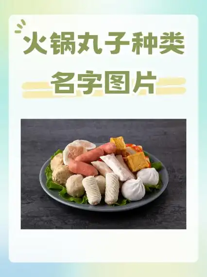 火锅丸子种类名字图片