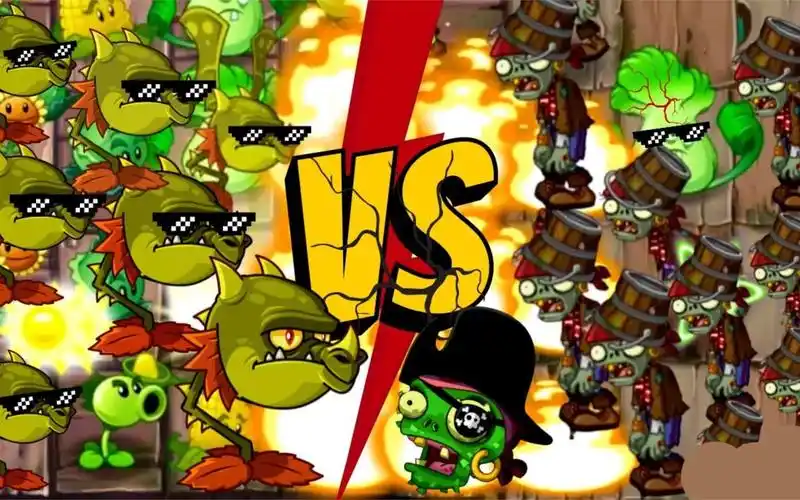 植物大战僵尸2:你见过如此犀利的植物?100只鲨鱼巨人,瞬间倒下