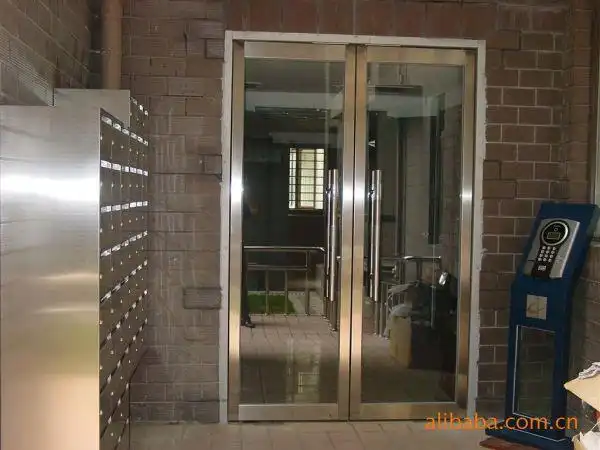 铝合金地弹簧门