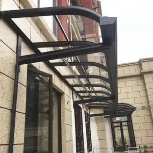 他拿地淘宝铝合金雨棚雨搭别墅阳台户外遮阳棚耐力板雨篷院子门头门