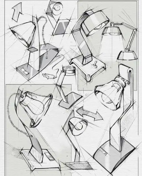 分享一些效果非常强的产品手绘线稿