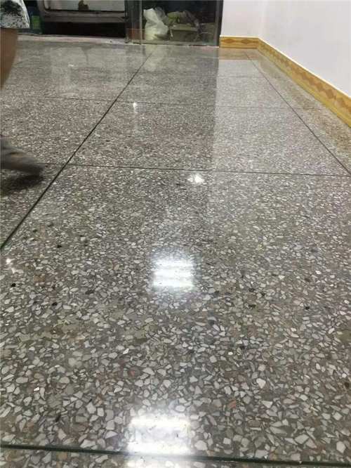 供应东莞水磨石地面翻新旧地坪固化施工