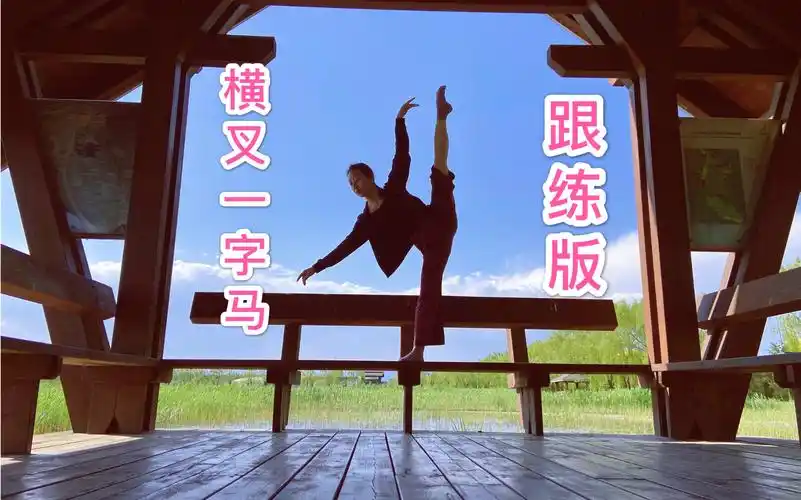 横叉跟练版每天练一遍零基础轻松完成一字马