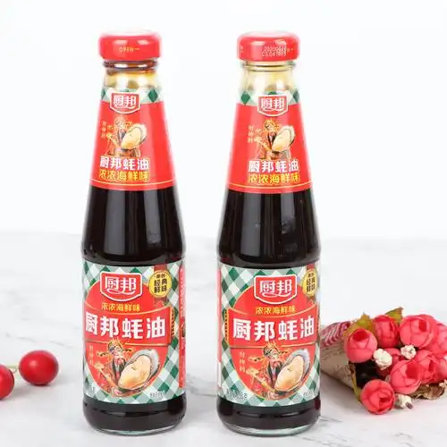厨邦蚝油330g蚝味浓郁 腌肉火锅调料 佐餐炒菜调味汁耗油瓶装批发