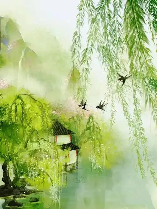 58句春风诗词细微之处方寸之间一草一木皆是诗意与境界