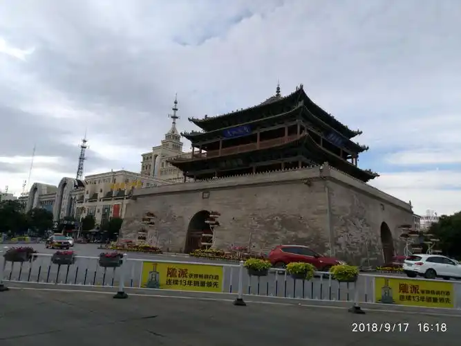 甘肃张掖市街景