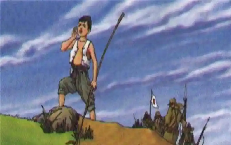 原创王二小墓地现状葬于牺牲处儿时玩伴守墓59年