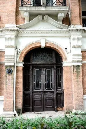 民国时期古建筑大门